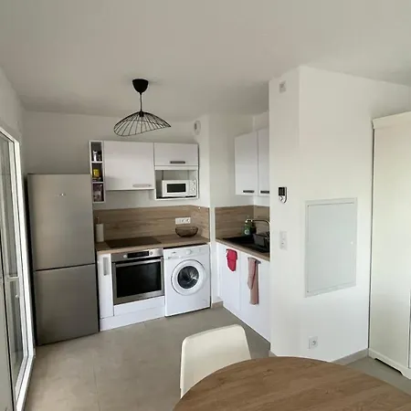 2 Pieces Neuf - Vue Piscine 18 M - Proche - Location Par Semaine Complete Apartament Calvi (Corsica)